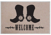 Boots & Spurs Welcome Mat